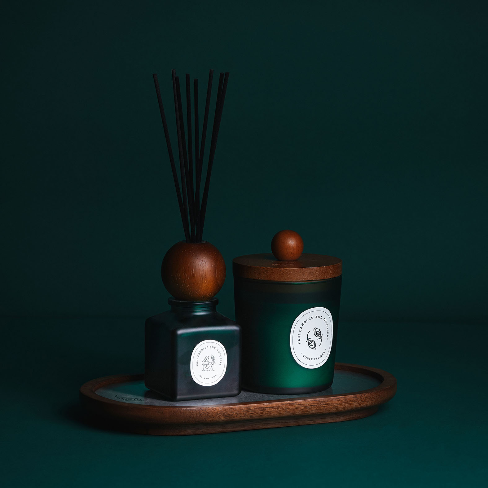 Niqsa (Diffuser + Candle + Base) ZAHI diffusers and candles