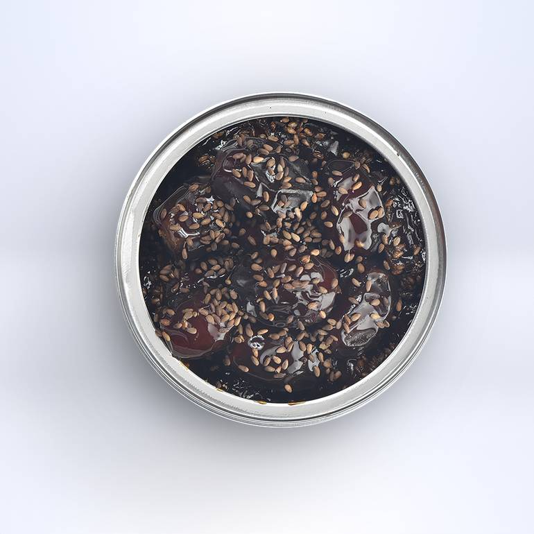 علب معدنية تمر رزيز "سفسيف" منزوع النوى