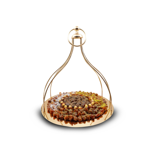 صينية تمر خلاص محشي بالمكسرات