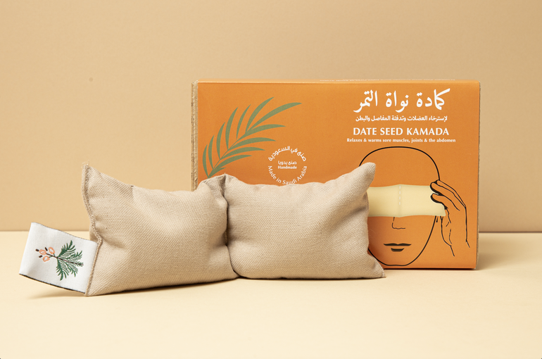 كمادة نواة التمر ا للعين