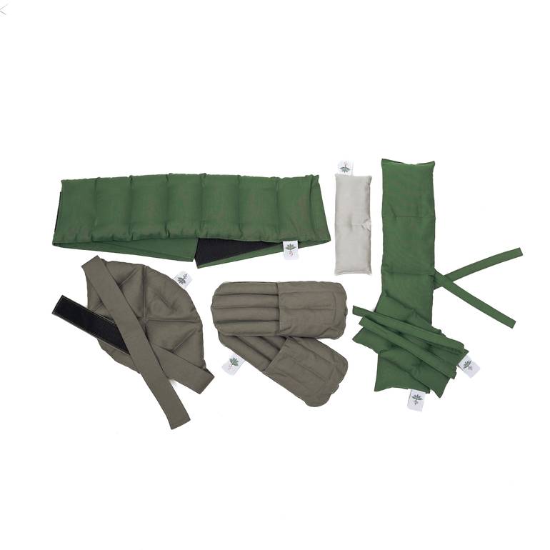 كامل مجموعة كمادات نواة التمر