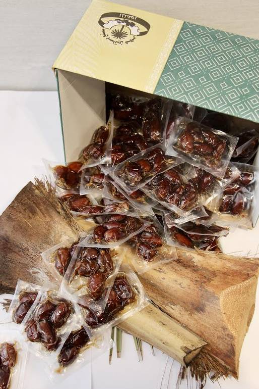 تمر خلاص مربعات افطار صائم